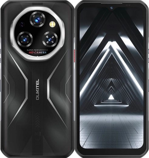 Oukitel WP55 Pro atsparus 5G išmanusis telefonas 16+512 GB, 120 Hz ekranas ir 11 000 mAh