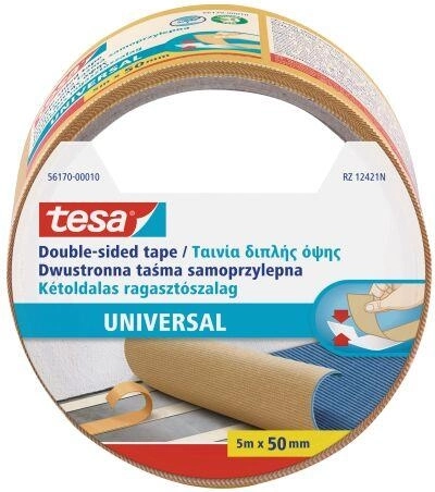 Tesa dvipusė kiliminė juosta 50 mm × 5 m