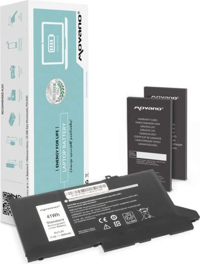 Movano MYJ96 Battery for Dell Latitude E7390/E7490 (Li-Ion) - 1 piece