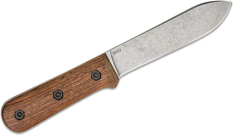 Walnut wood handle