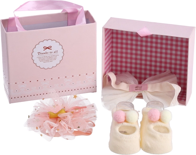 Dovanų rinkinys naujagimiui 3 viename – Little Princess