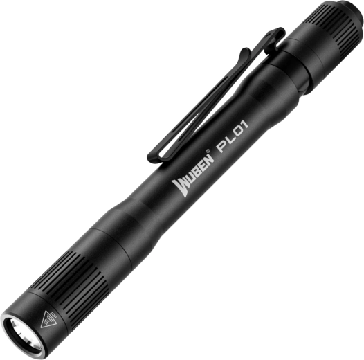Wuben PL01 pocket pen-shaped LED flashlight 650 lm black
