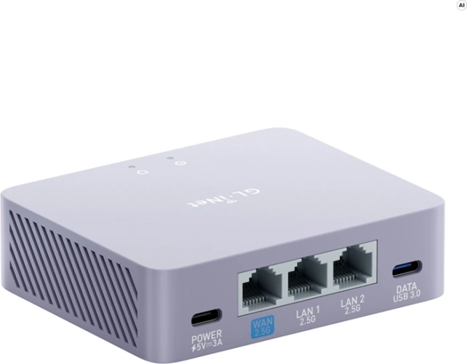 3× 2.5GbE and USB-C 3.0 for expansion