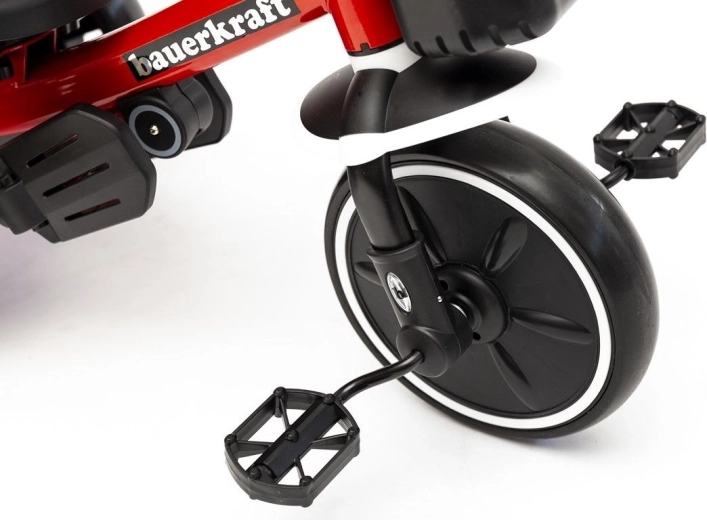 Maintenance-free wheels and rear wheel lock