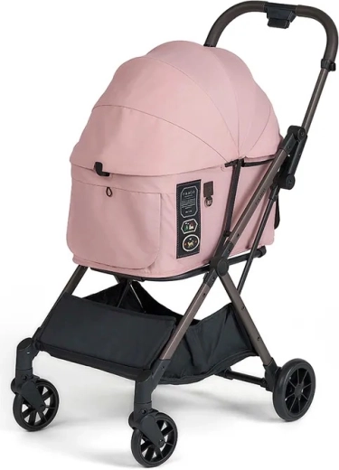 FIKAGO vežimėlis šunims ir katėms Mist Pink