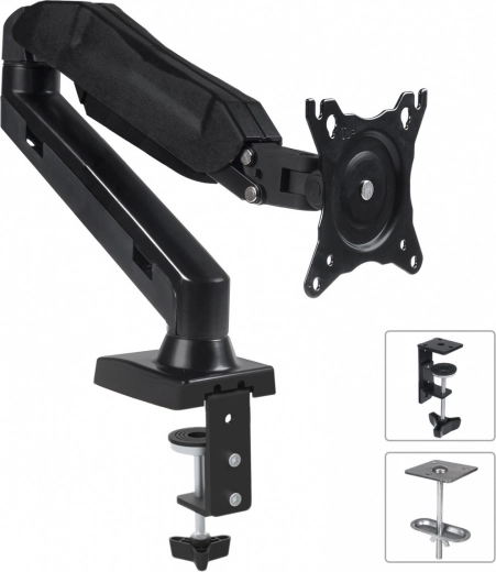 Desktop monitor mount 13–27" with 8 kg capacity MACLEAN MC-860