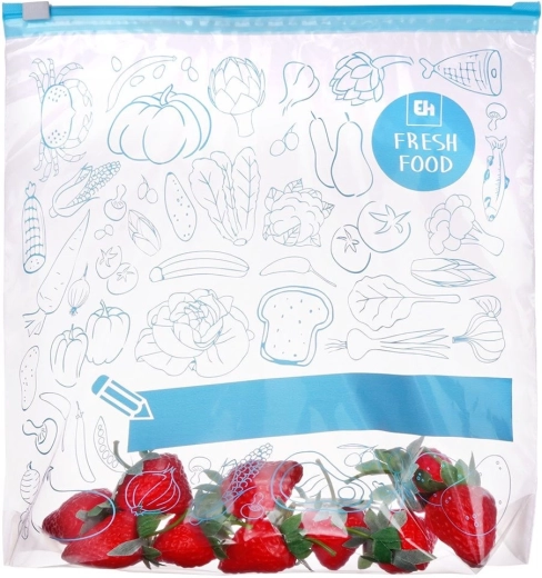 Resealable food bags 3 L, 10 pcs