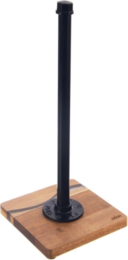 Acacia Wood and Metal Paper Towel Holder River 35 cm