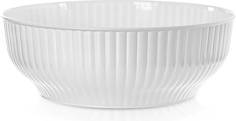 White kitchen bowl 30 cm, 5 l