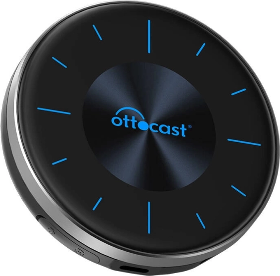 Adapteris Ottocast OtooAiBox P3 su „Android“ 12, HDMI ir 4G LTE, skirtas Android Auto ir CarPlay (juodas)
