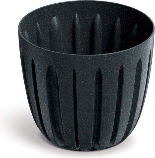 Wario Eco Wood Flower Pot 16.8 cm anthracite