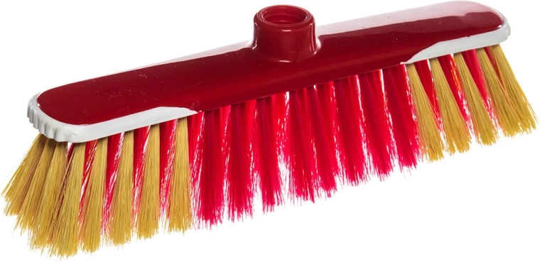 Broom 28 cm with coarse thread, plastic