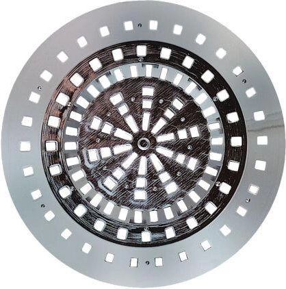 Chrome sink strainer 8.3 cm (2 pcs)
