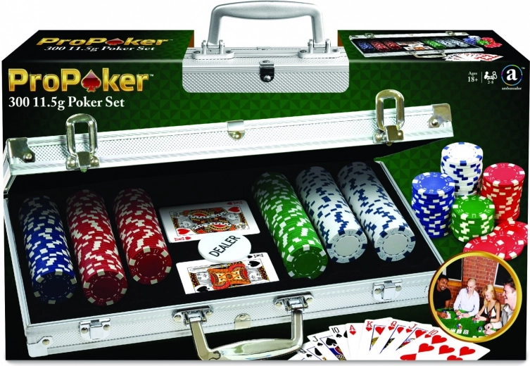 Pokerio rinkinys Marchant 300 žetonų