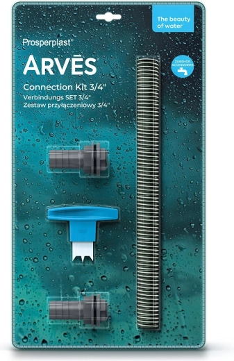 Connection kit for rainwater tanks 3/4