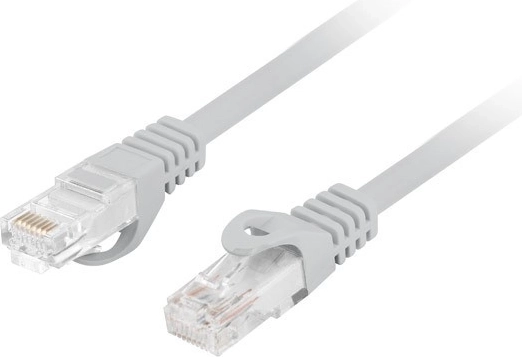 Patchcord UTP kat. 6 LSZH CU 3 m pilkas