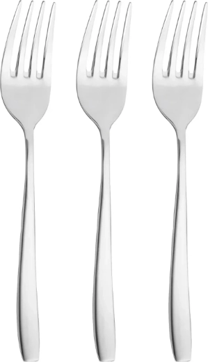 Planet set of 3 forks on a blister pack