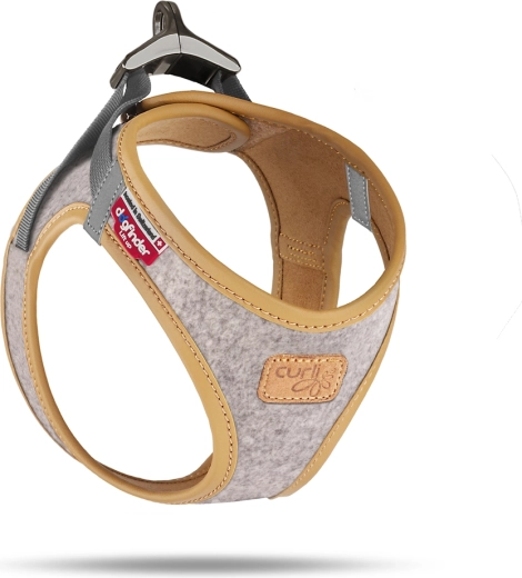 Curli šunų petnešos Alpine šviesiai pilkos xl (12–18 kg)