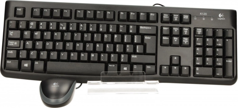 Logitech MK120 wired keyboard and mouse
