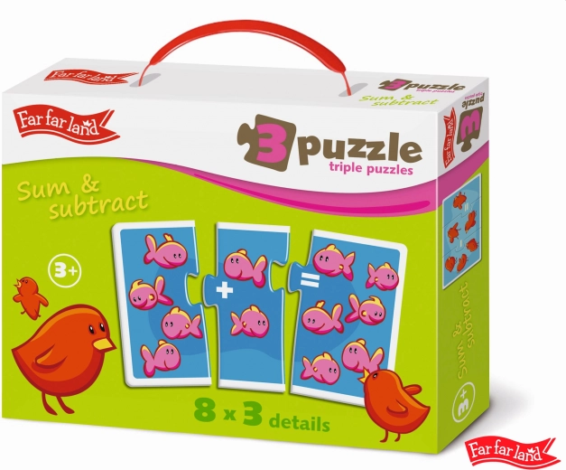 Far Far Land Puzzle with 8 Pictures