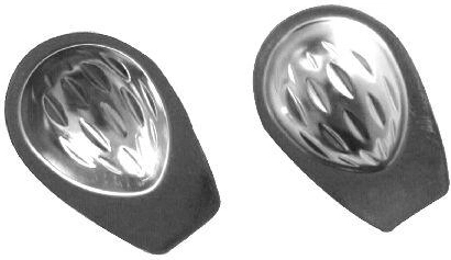 Small nut-shaped cookie molds, 20 pcs