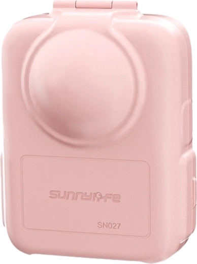 Sunnylife pusiau atviras apsauginis dėklas DJI Osmo 360 (rožinis)