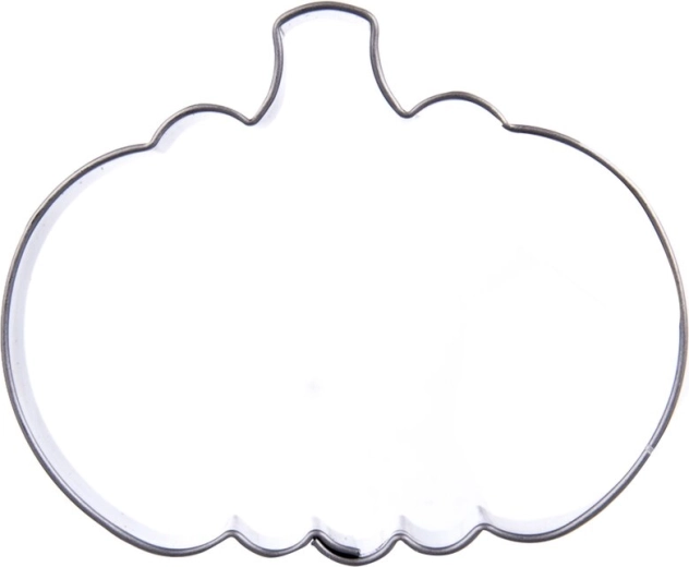 Stainless steel pumpkin cookie cutter