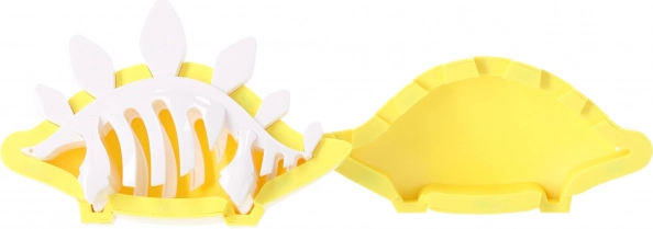 Magnetinis dinozauro konstruktorius su skeletu ir 3D scena