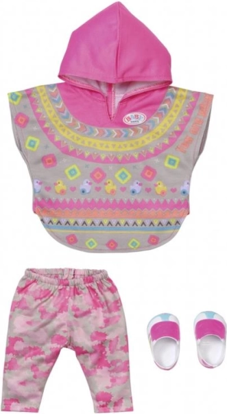 BABY born Deluxe madingas pončo lėlei 43 cm