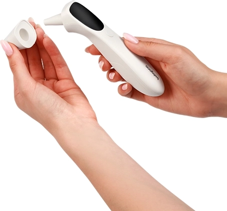 Forehead and ear measurement in 1 second