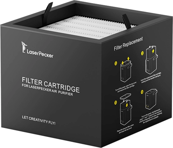 LaserPecker oro valytuvo filtras