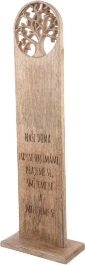 Our Home wooden mango-wood serving board 80 cm