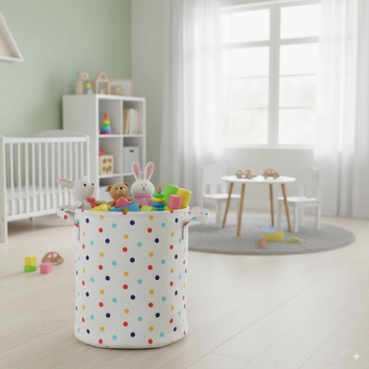 Cheerful polka-dot look for any interior