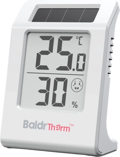 Clear LCD display with comfort indicator