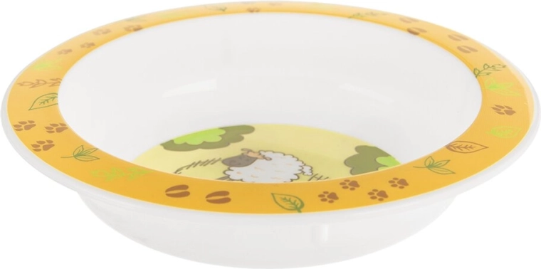 Deep shape for comfortable serving
