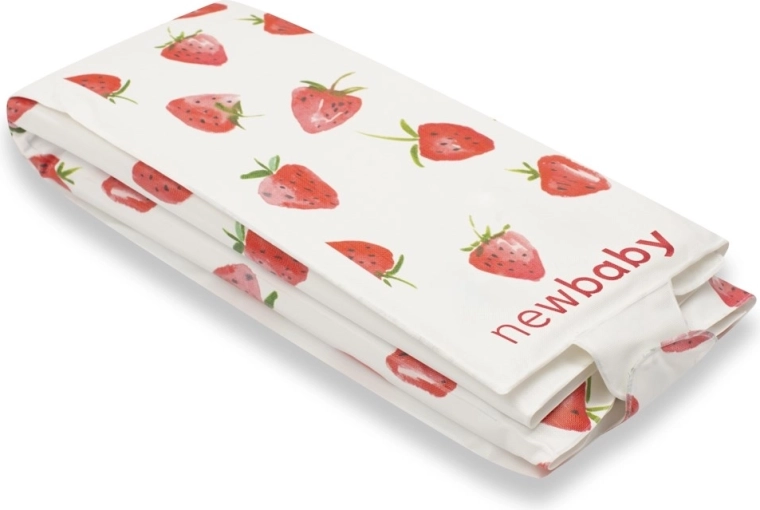 New Baby Basic Strawberry Travel Changing Mat