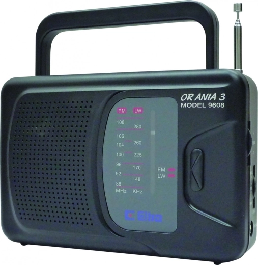 Portable Radio Eltra ANIA Black