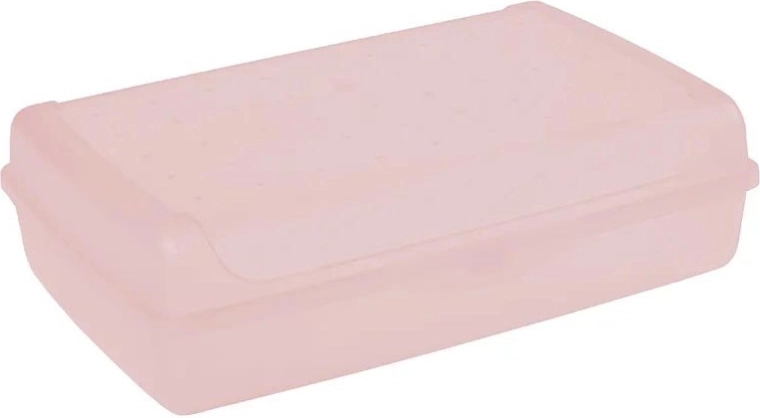 Luca storage box Click Maxi 3.7 L, pink