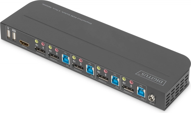 Integrated USB 3.0 hub and audio