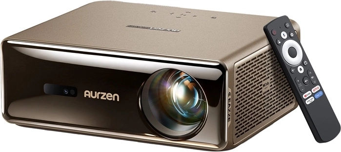 Aurzen Eazze D1 Max išmanusis Full HD projektorius su Google TV