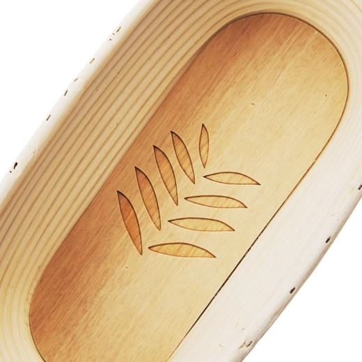 Dekoratyvinis lapo motyvas dugne