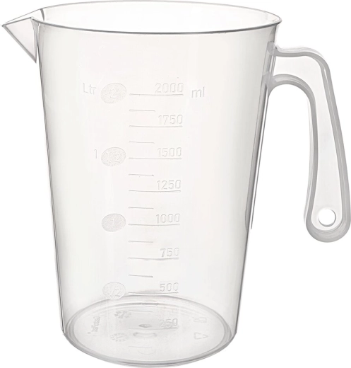 Gastro plastikinis matavimo indas UH 2 l