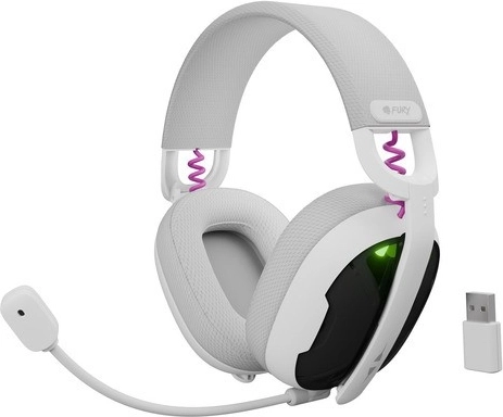 FURY Fukiya F6 Wireless Gaming Headset – White