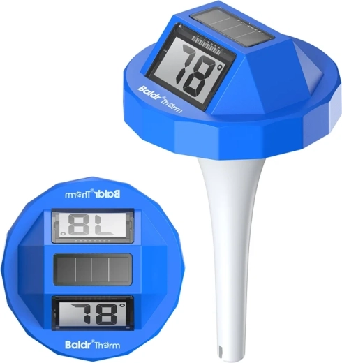 BALDRTHERM saulės energija maitinamas baseino termometras B0705T