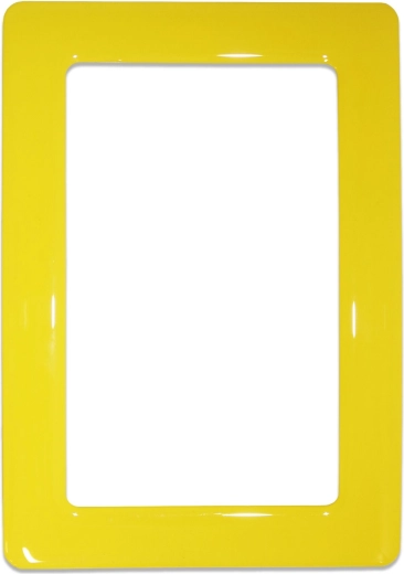 Magnetinis lipnus rėmelis 13,0 × 8,1 cm – geltonas