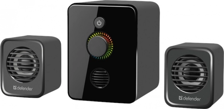 Kompiuterio garsiakalbiai 2.1 su USB maitinimu ir LED apšvietimu, 11 W