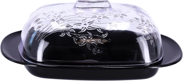 Oval butter dish - mix of colors, LACQUERED PRODUCT