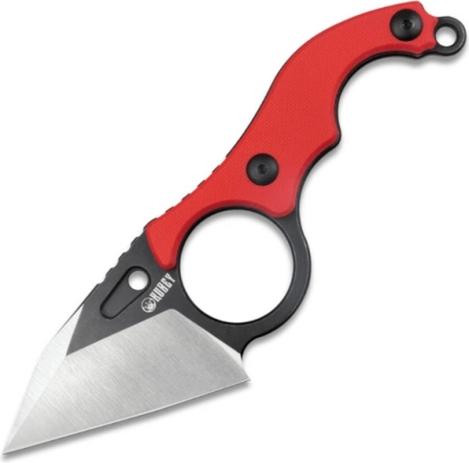 Kubey Hippocam Red collectible knife 6 cm