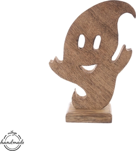 Orion mango wood ghost decoration