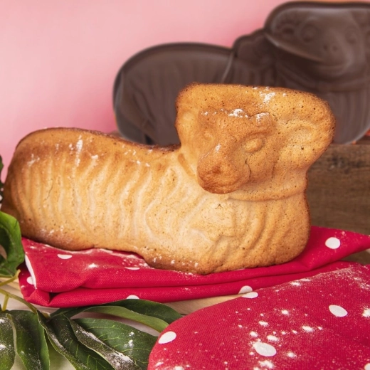 Detali 3D velykinio avinėlio forma